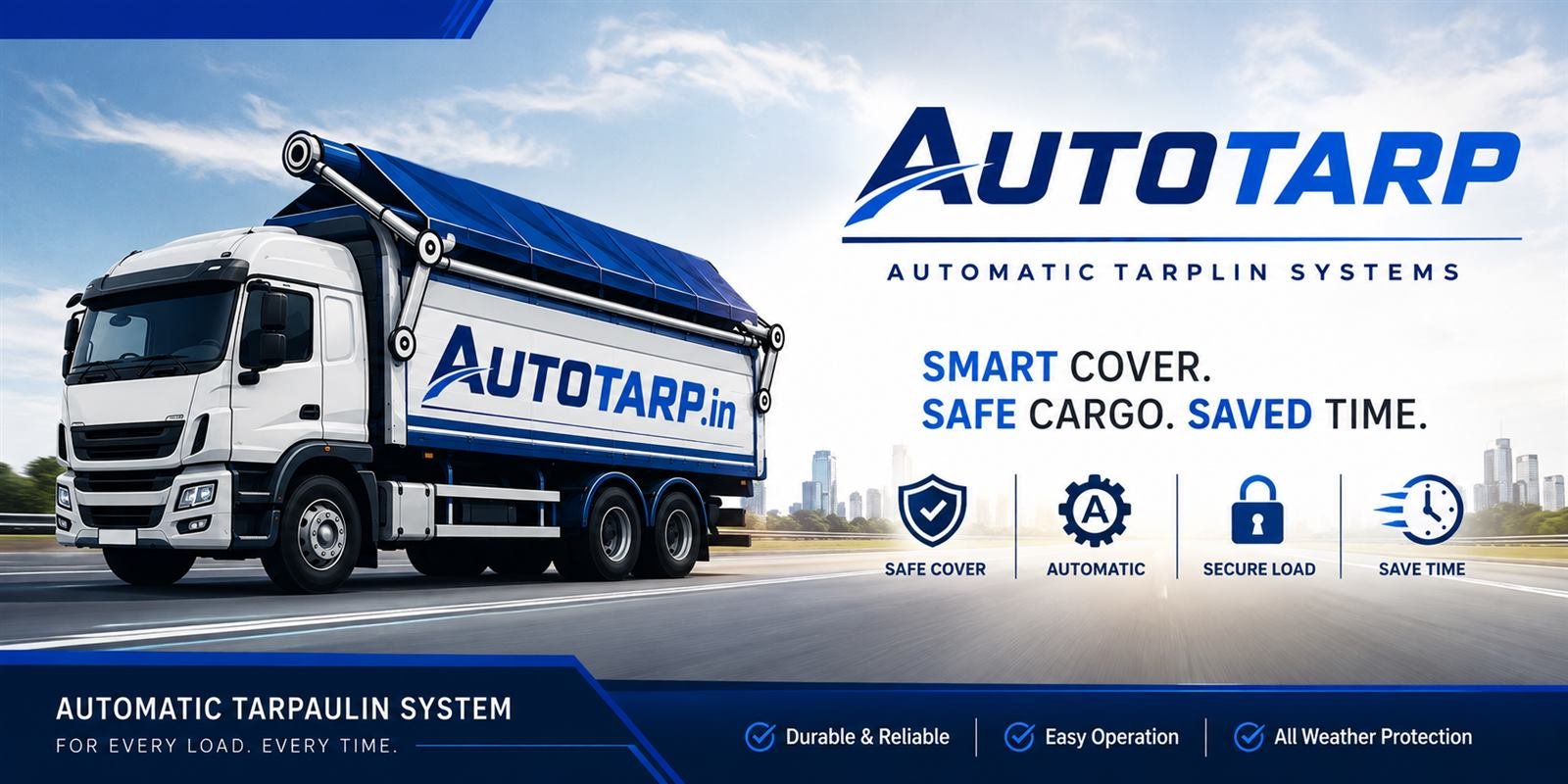 AutoTarp automatic tarpaulin system