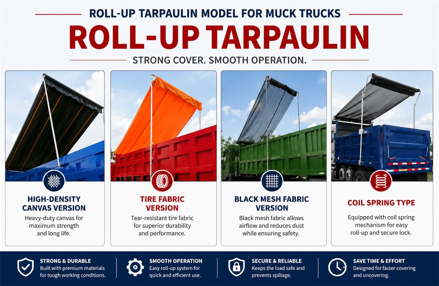 Roll-Up Tarpaulin System